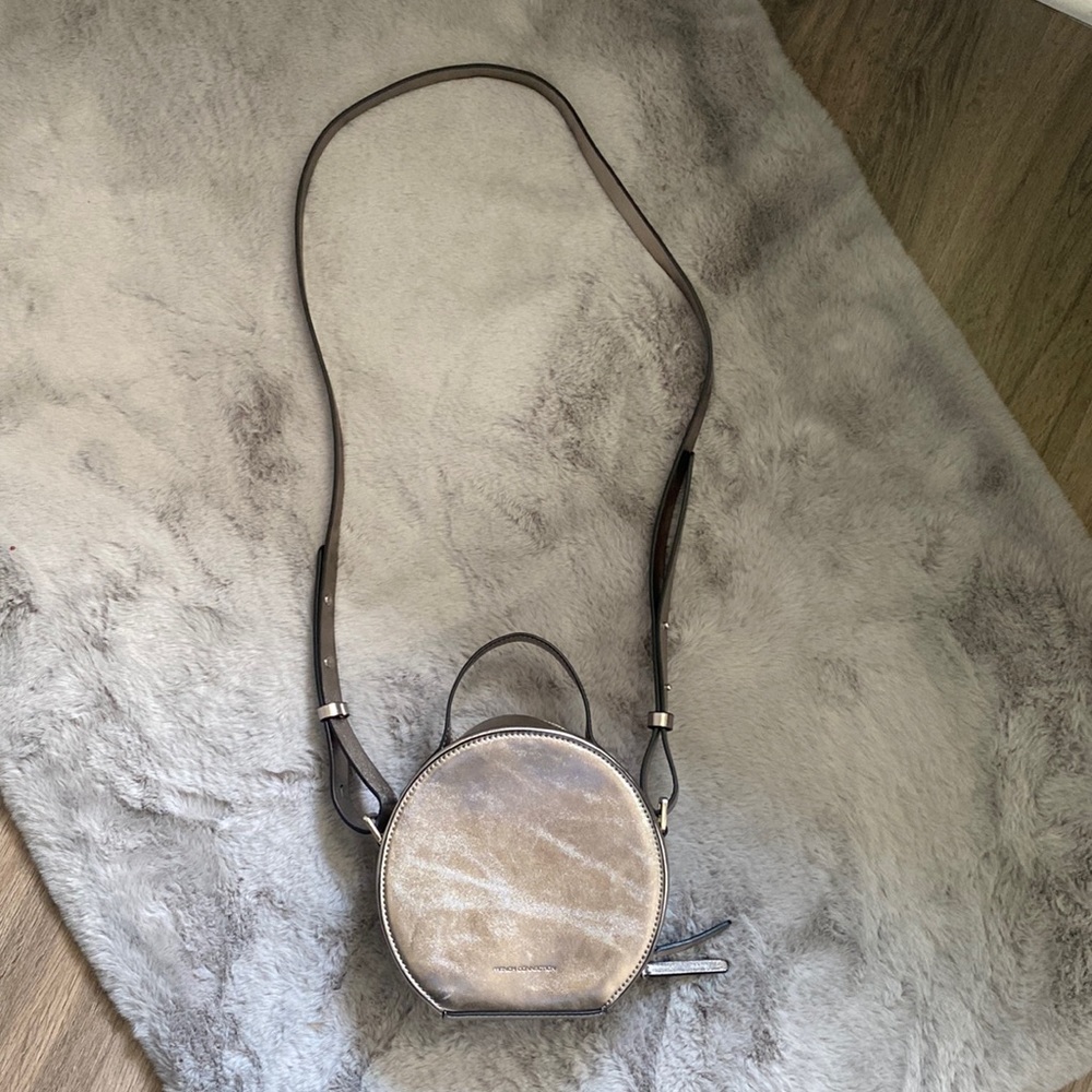 French Connection round crossbody bag